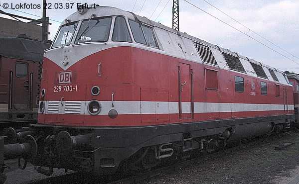 Kein weiteres Foto der Lok 700 vorhanden