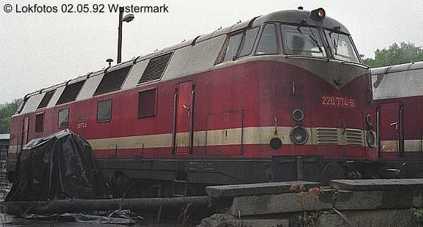 Kein weiteres Foto der Lok 774 vorhanden