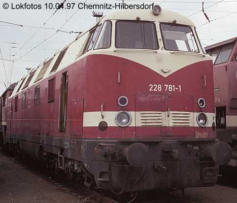 Kein weiteres Foto der Lok 781 vorhanden