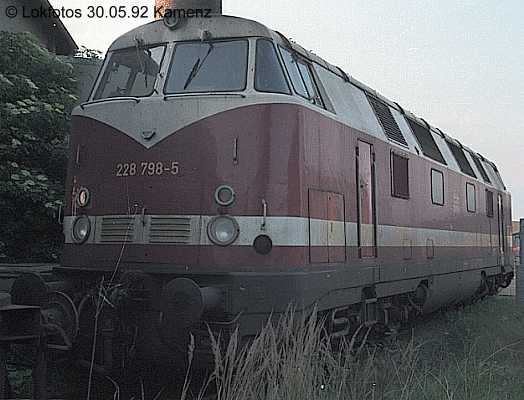 Kein weiteres Foto der Lok 798 vorhanden