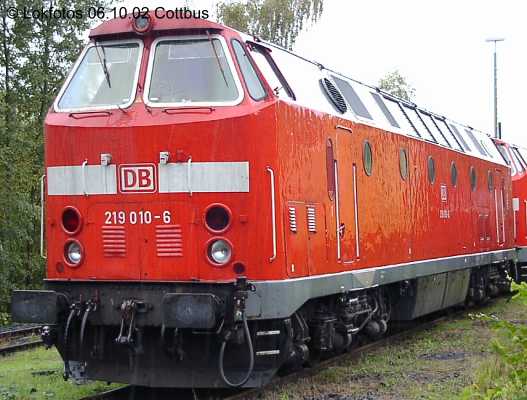 Kein weiteres Foto der Lok 010 vorhanden
