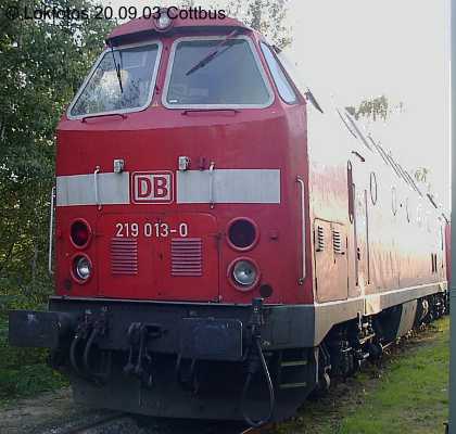 Kein weiteres Foto der Lok 013 vorhanden