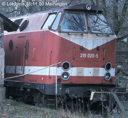 Kein weiteres Foto der Lok 020 vorhanden