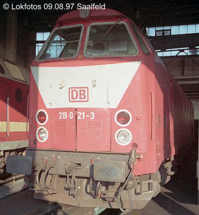 Kein weiteres Foto der Lok 021 vorhanden