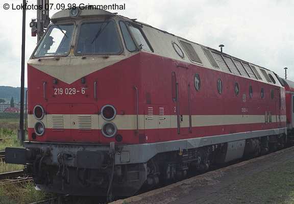 Kein weiteres Foto der Lok 029 vorhanden