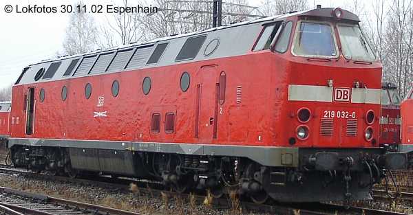 Kein weiteres Foto der Lok 032 vorhanden