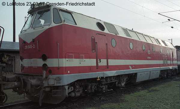 Kein weiteres Foto der Lok 045 vorhanden