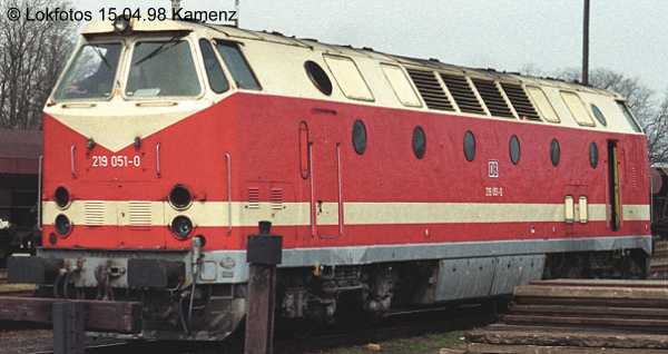 Kein weiteres Foto der Lok 051 vorhanden