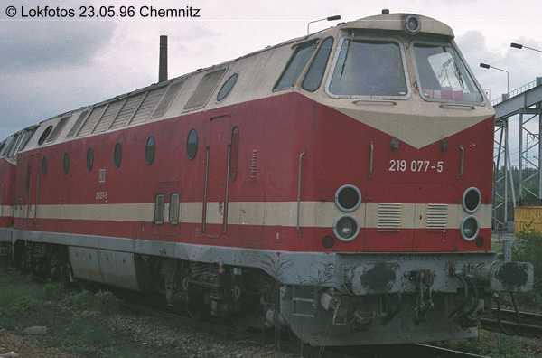 Kein weiteres Foto der Lok 077 vorhanden