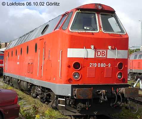 Kein weiteres Foto der Lok 080 vorhanden