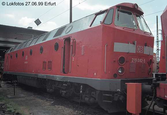 Kein weiteres Foto der Lok 082 vorhanden