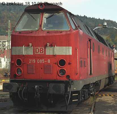 Kein weiteres Foto der Lok 085 vorhanden