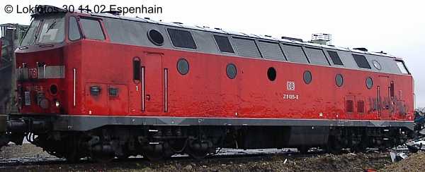 Kein weiteres Foto der Lok 085 vorhanden