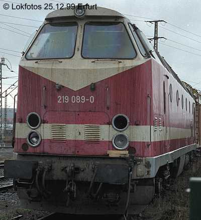 Kein weiteres Foto der Lok 089 vorhanden