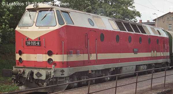 Kein weiteres Foto der Lok 095 vorhanden