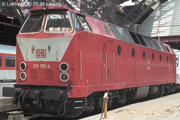 Kein weiteres Foto der Lok 105 vorhanden