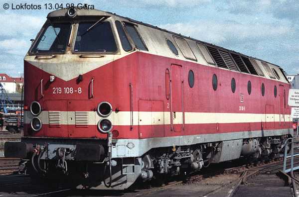 Kein weiteres Foto der Lok 108 vorhanden