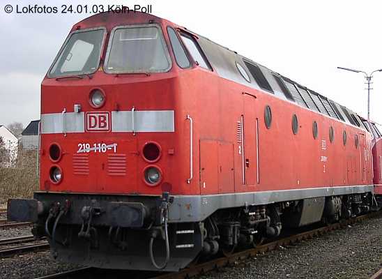 Kein weiteres Foto der Lok 116 vorhanden