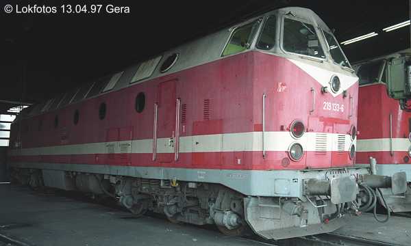Kein weiteres Foto der Lok 133 vorhanden