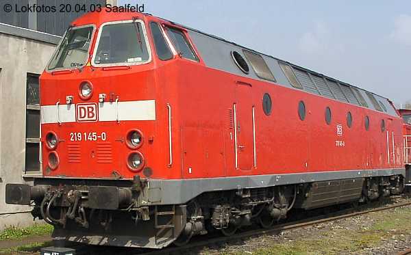 Kein weiteres Foto der Lok 145 vorhanden
