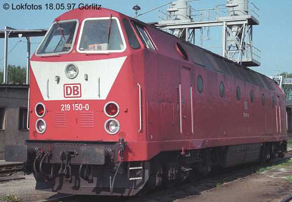 Kein weiteres Foto der Lok 150 vorhanden