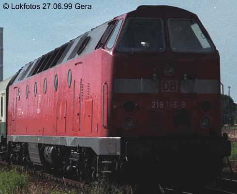Kein weiteres Foto der Lok 165 vorhanden