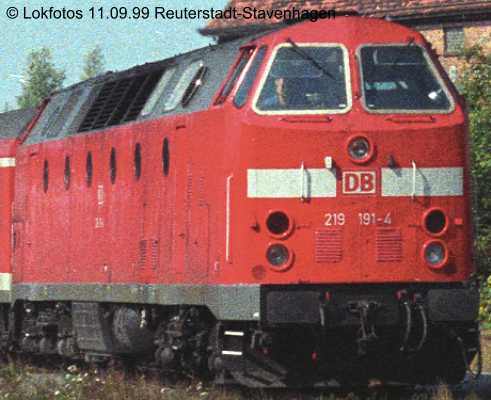 Kein weiteres Foto der Lok 191 vorhanden