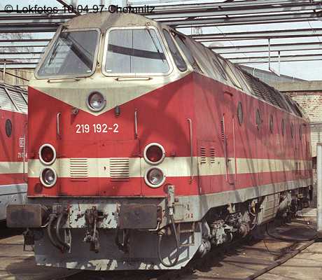 Kein weiteres Foto der Lok 192 vorhanden