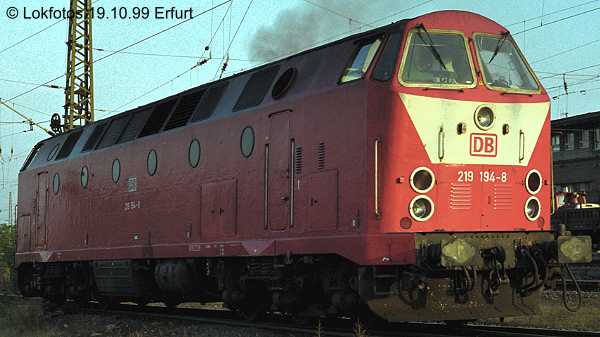 Kein weiteres Foto der Lok 194 vorhanden