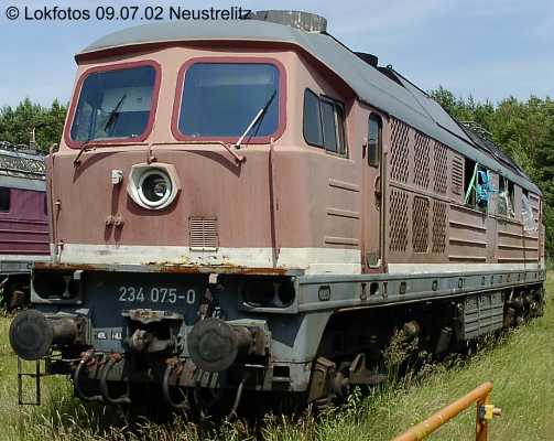 Kein weiteres Foto der Lok 075 vorhanden