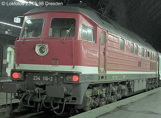 Kein weiteres Foto der Lok 116 vorhanden