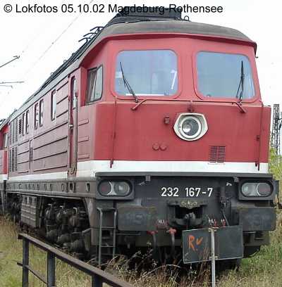 Kein weiteres Foto der Lok 167 vorhanden