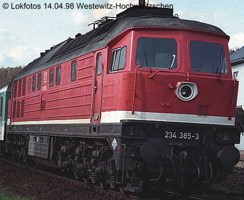 Kein weiteres Foto der Lok 385 vorhanden