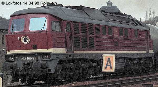 Kein weiteres Foto der Lok 601 vorhanden