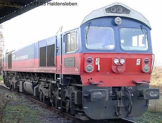 Kein weiteres Foto der Lok 003 vorhanden