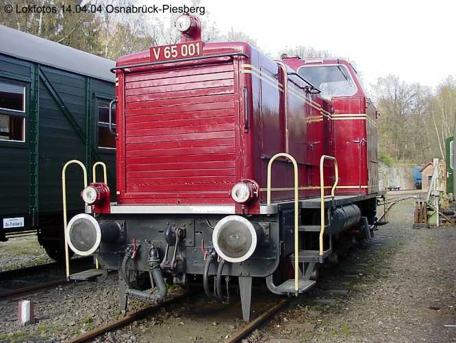 Kein weiteres Foto der Lok 001 vorhanden