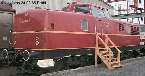 Kein weiteres Foto der Lok 002 vorhanden