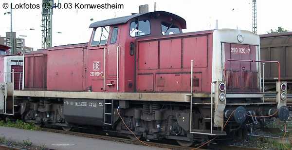 Kein weiteres Foto der Lok 020 vorhanden