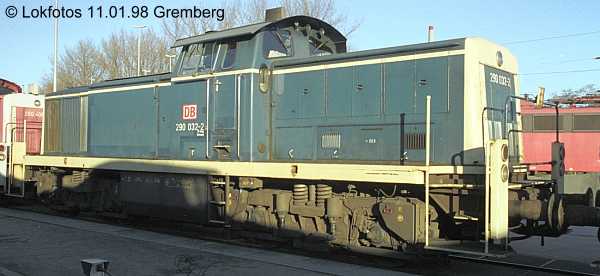 Kein weiteres Foto der Lok 032 vorhanden