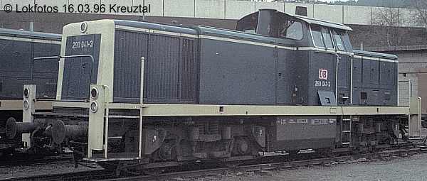 Kein weiteres Foto der Lok 041 vorhanden