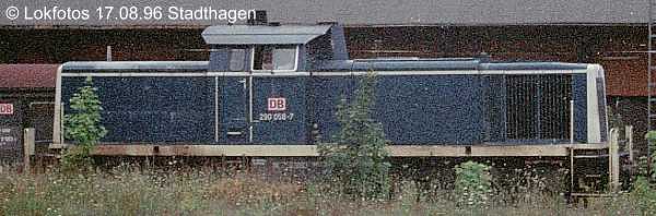 Kein weiteres Foto der Lok 058 vorhanden