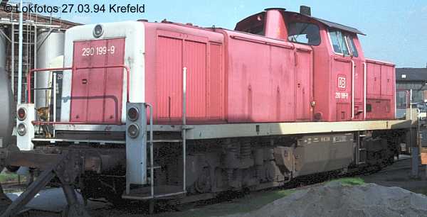 Kein weiteres Foto der Lok 199 vorhanden