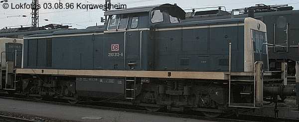 Kein weiteres Foto der Lok 313 vorhanden