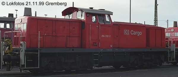 Kein weiteres Foto der Lok 332 vorhanden