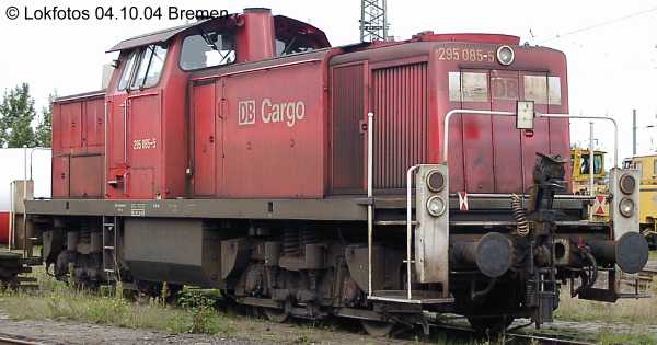 Kein weiteres Foto der Lok 085 vorhanden