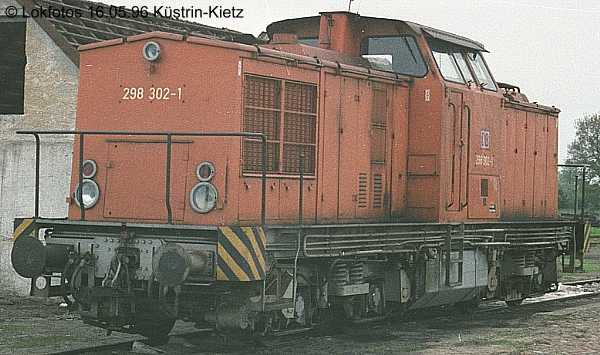 Kein weiteres Foto der Lok 302 vorhanden