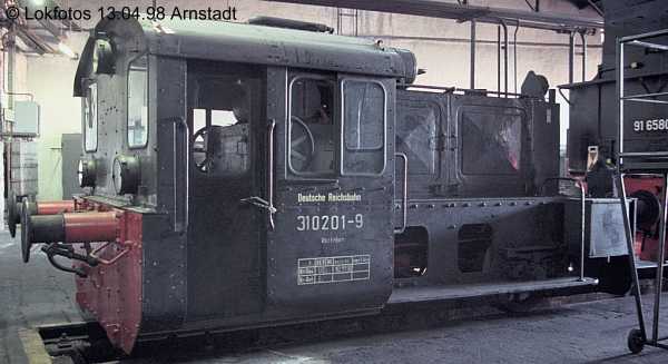 Kein weiteres Foto der Lok 201 vorhanden