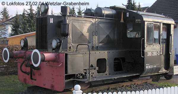 Kein weiteres Foto der Lok 280 vorhanden