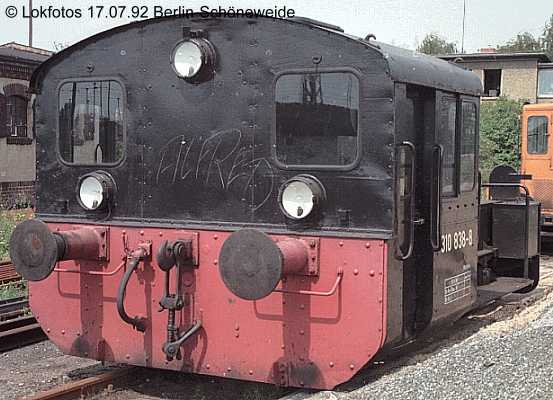 Kein weiteres Foto der Lok 838 vorhanden