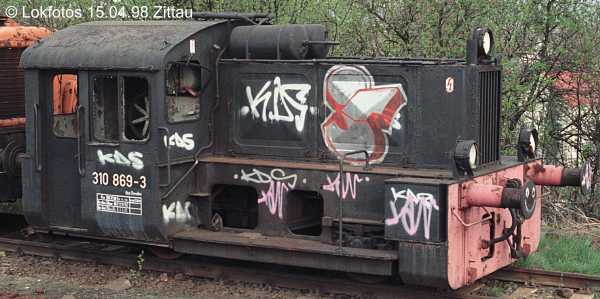 Kein weiteres Foto der Lok 869 vorhanden